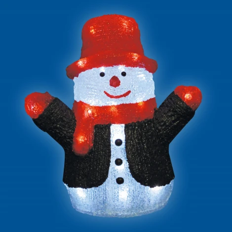 Световая фигура Uniel ULD-M2730-024/STA WHITE IP20 SNOWMAN (LED, 220V, снеговик)