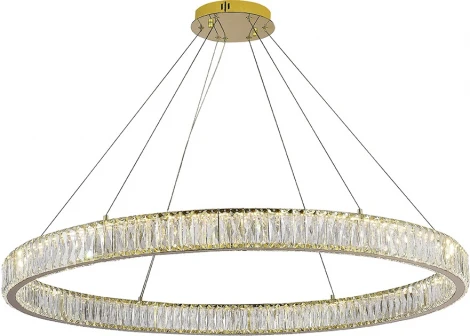 Подвесной светильник светодиодный Newport 8240 8240/100 gold (220V, на тросе, кольцо)