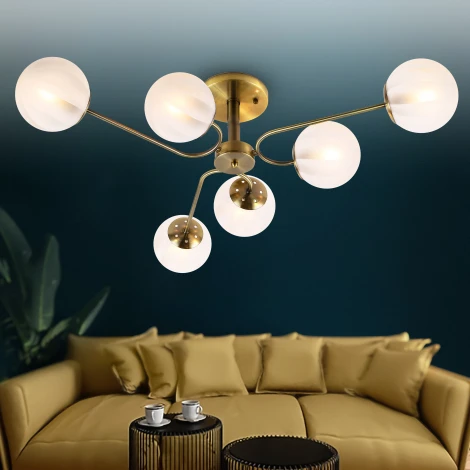 Потолочная люстра на штанге Rivoli Pestilentia 3127-306