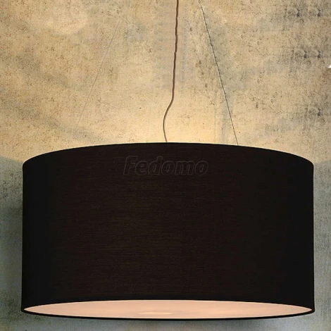 Подвес Артпром Crocus, 1 плафон, никель, черный с белым