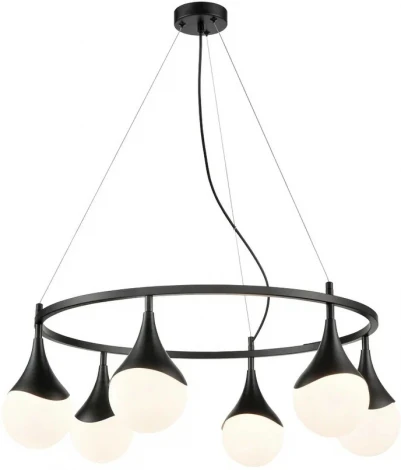 Подвесной светильник Velante 362-023-06 (220V, на тросе, шарики)