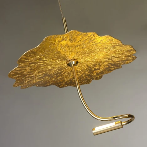 Подвесной светильник iLedex Lotus 8827P-19 BR BRASS (220V, на проводе)