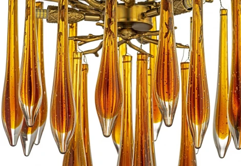 Подвесная люстра хрустальная Dio D`arte Tavenna Antigue Tavenna H 1.5.32.158 A