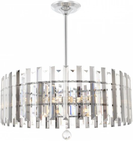 Подвесная люстра хрустальная на штанге Arte Milano Sorrento-1409 371409/8/350/570 CR (220V)