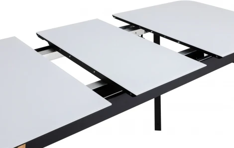 Стол R-Home раскл. Нарвик Glass 120-150 Automatic Natur/Light matte glass