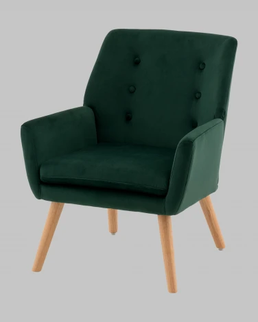 Кресло Stool Group Райт тёмно-зелёный арт.УТ000040113