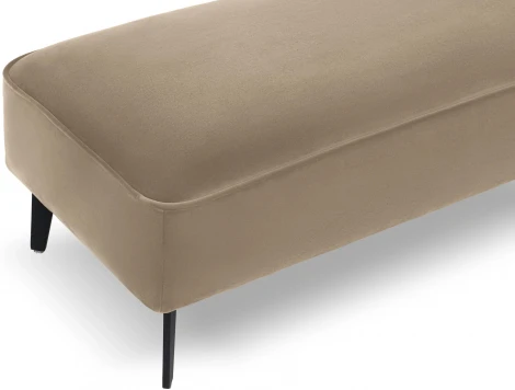 Банкетка Amsterdam ОГОГО (арт.787125), (Ткань,Велюр/Бежевый)