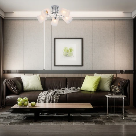 Потолочная люстра на штанге Escada Spirea 1105/5PL (220V)