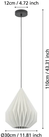 Подвесной светильник Eglo Minting 43932 (220V, на проводе)