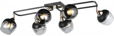 Потолочная люстра Imex MD.19311-6-S-BK+FGD