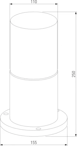 Наземный светильник Roil 35125/S (220V, IP54)