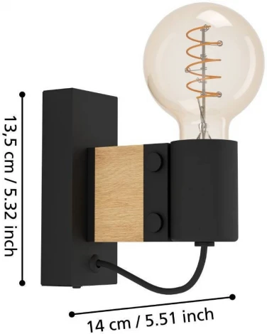 Бра Eglo Bailrigg 43903 (220V)