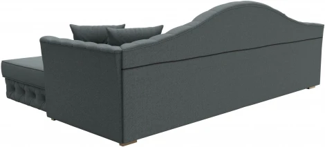 Диван угловой Артис правый угол (Серый/Рогожка) Лига Диванов арт.122771