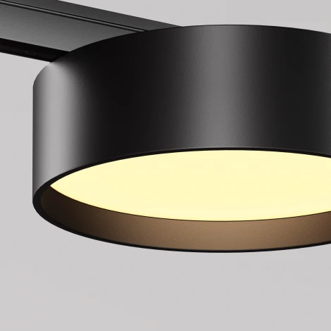 Трековый светильник магнитный 12W 24V Maytoni Zon TR189-1-12W2.7K-B (LED, круглые)