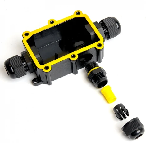 Распределительная коробка (черный) Stekker 49121