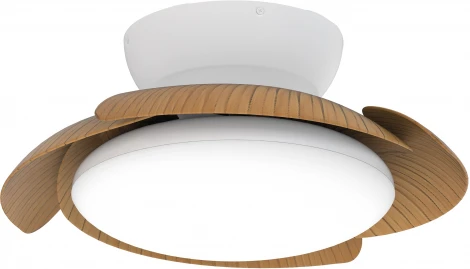 Потолочная люстра светодиодная с вентилятором Mantra Aloha 8234 (регулировка яркости, 220V, пульт управления, круглые)