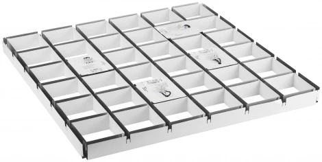 Точечный светильник светодиодный грильято ЭРА DVO-21 DVO21-06-O-4K80-5