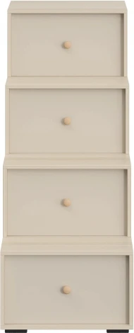 Лестница-комод Play ОГОГО (арт.850336), (ЛДСП/Бежевый,Ясень Коимбра)