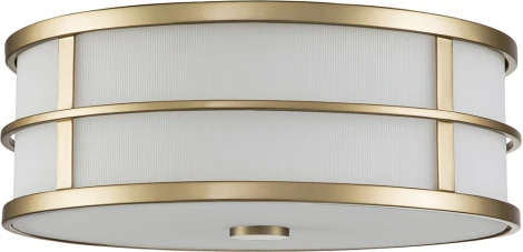 Потолочный светильник круглый Feiss FE-FUSION-F-PNBR (220V, круглые)