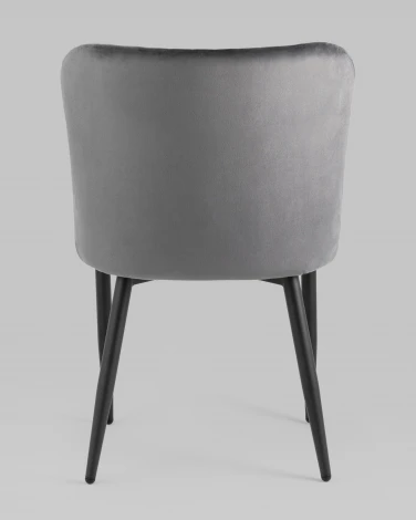 Стул Stool Group Ститч Хани велюр серый УТ000031316