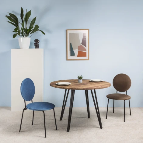 Стул R-Home Louis голубой