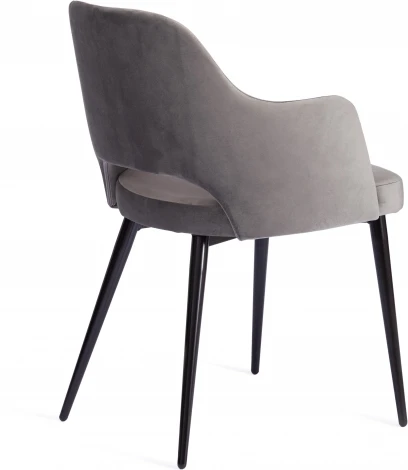 Обеденный стул Tetchair VALKYRIA (Ткань,Металл/Серый,Черный)