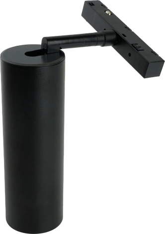 Трековый светодиодный светильник низковольтный 12W 48V черный с антибликовой решеткой Feron MGN308 48920 (круглые)