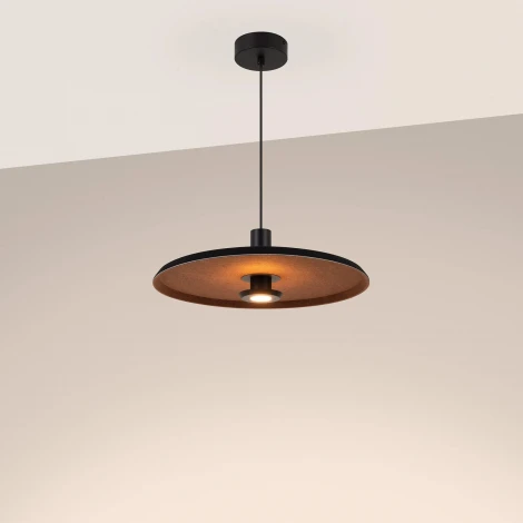 Подвесной светильник светодиодный SP-KOTARO-R450-12W Warm3000 (BK-CF, 36 deg, 230V, TRIAC) (Arlight, IP20) 057233