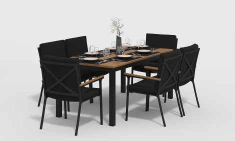 Обеденная группа Gardenini Bella DBLL.010618.C5