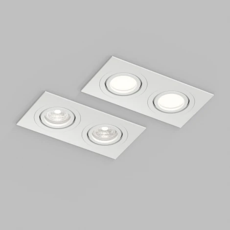 Точечный встраиваемый влагозащищенный светильник IP44 Denkirs Hydro DK2112-WH