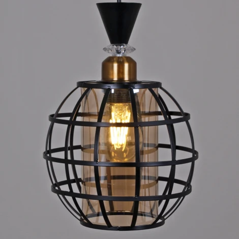 Подвесной светильник Reluce 01002-0.9-01 BK (220V, на проводе)