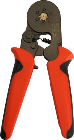 Кримпер для обжима штыревых втулочных наконечников 6 сегментов Stekker 49612