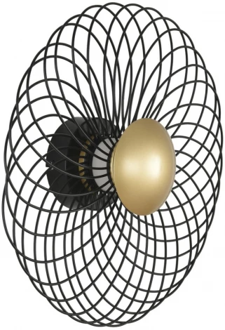 Настенный светильник Lumion Camomile 8379/8WL черный, металл/акрил LED 8W 3000K 220V