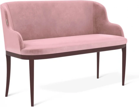 Банкетка Sheffilton SHT-ST41/S135 пыльная роза/орех европейский от фабрики Sheffilton