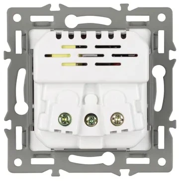 Механизм розетки с USB зарядкой SCT-MUAA-PL-WH (250V, 16A) (Arlight) 043733