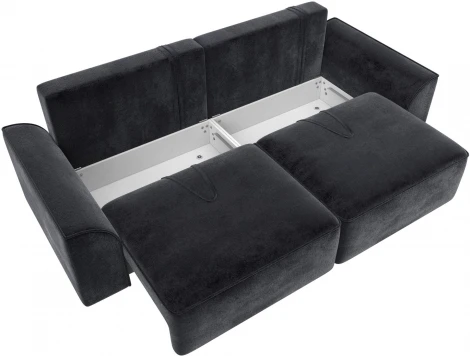 Диван прямой Лига-048 НПБ Лига Диванов (Велюр) арт.128233