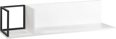 Полка навесная City средняя белый R-Home арт.401058105h