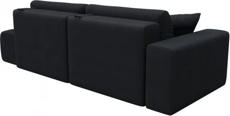 Диван прямой Лига-036 НПБ Модерн подлокотник слева Лига Диванов (Замша) арт.127718L