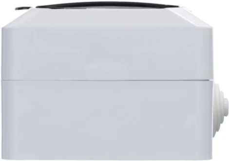 Розетка накладная с заземлением и крышкой с одноклавишным выключателем (белый) Systeme Electric Etude BPA16-241B