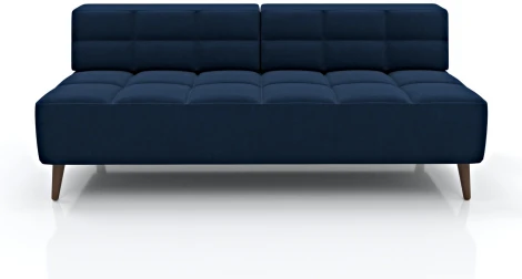 Диван Arsko Нельсон синий велюр