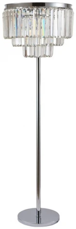 Торшер Divinare Nova 3001/02 PN-6 (220V, хрусталь, подвески, круглые)