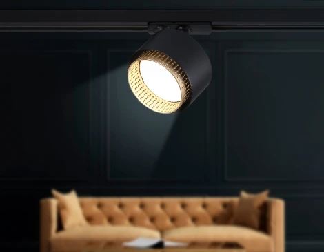 Трековый однофазный светильник Ambrella Track System GL5381 (220V, круглые)