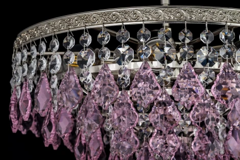 Потолочная люстра на штанге хрустальная Arti Lampadari Castellana Gold Castellana E 1.3.38.603 N (220V)