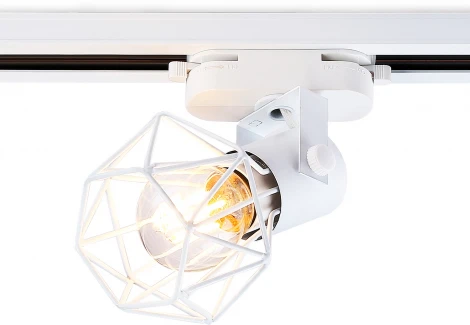 Трековый светильник однофазный 220V Ambrella Track System GL5001 со сменной лампой