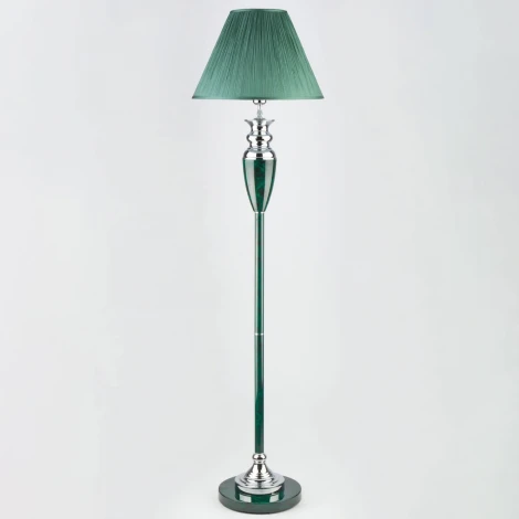 Торшер Eurosvet 9 009/1T GR (220V, выключатель, круглые, под старину)