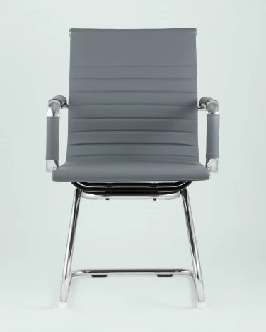 Кресло для посетителей TopChairs Visit серое 2 шт. арт.УТ000041025