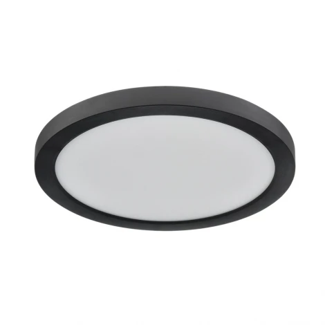 Потолочный светильник Sonex Nebula Black 7788/18L пластик/белый/черный LED 18Вт 3000/4000/6500К CCT/датчик движения