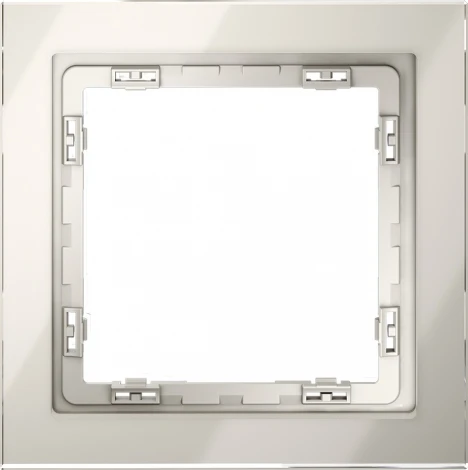 Рамка на 1 пост (кашемир, стекло) Voltum S70 VLS110103