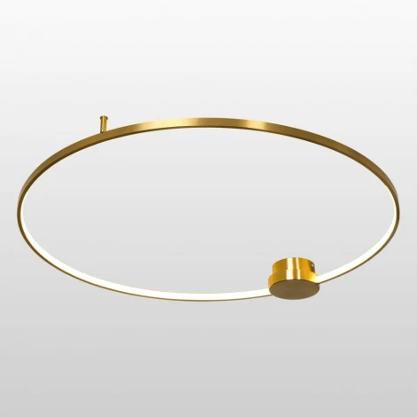 Потолочный светильник круглый Lussole Lowell LSP-7111 (LED, 220V, кольцо)