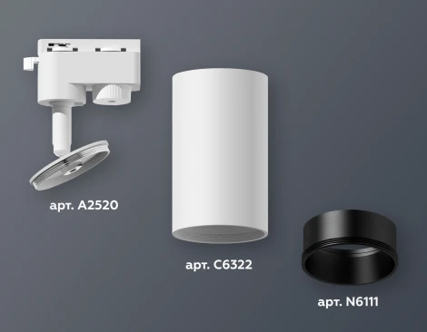 Трековый светильник Ambrella Track System XT6322021 (круглые)